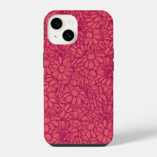 花咲く iPhoneケース (裏面)