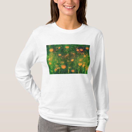 花図Tシャツ Tシャツ (正面)