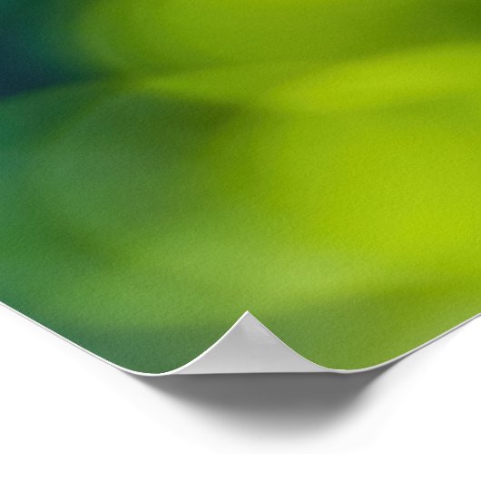 花園で咲く桃色の花蝶 ポスター (角)