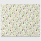 花園とトンボ包み紙 ラッピングペーパー (フラット)