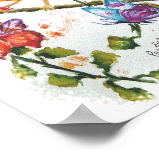 花園のカナリア ポスター (角)