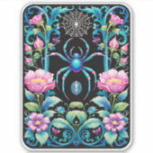 花園のクモ シール (正面)