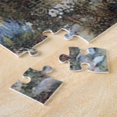 花園のパズルが付いているヴィンテージの国のコテージ ジグソーパズル (側面)