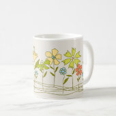 花園のマグ コーヒーマグカップ (正面右)