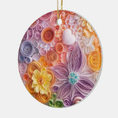 花園の円 セラミックオーナメント (左)