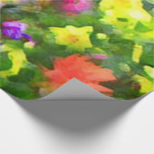 花園の印象 ラッピングペーパー (角)