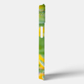 花園の塀のポストのブルーバードの男性 Case-Mate iPhoneケース (裏面 / 右)