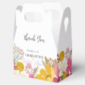 花園の夏のブライダルシャワーお礼 フェイバーボックス (オープン)