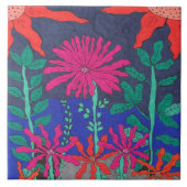 花園の夜景 タイル (正面)