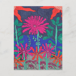 花園の夜景 ポストカード