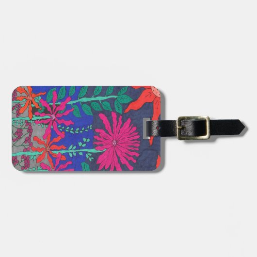 花園の夜景 ラゲッジタグ (正面横)