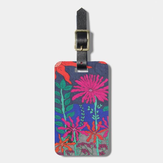 花園の夜景  ラゲッジタグ (正面縦)