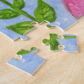 花園の女の子のジグソーパズル ジグソーパズル (側面)