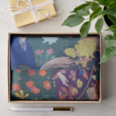 花園の女性・橋口五葉 薄葉紙 (ギフト)