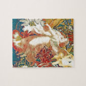 花園の子供との守り神 ジグソーパズル (横)