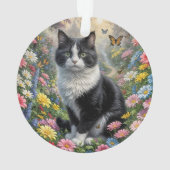花園の子猫 オーナメント (裏面)