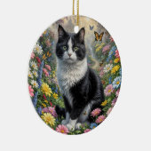 花園の子猫 セラミックオーナメント (右)