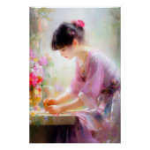 花園の少女 ポスター (正面)