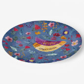 花園の最初の鳥 ペーパープレート (アングル)