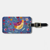 花園の最初の鳥 ラゲッジタグ (正面横)