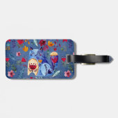 花園の生意気な猫 ラゲッジタグ (裏面横)