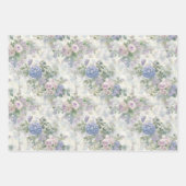 花園の結婚式 ラッピングペーパーシート (正面)