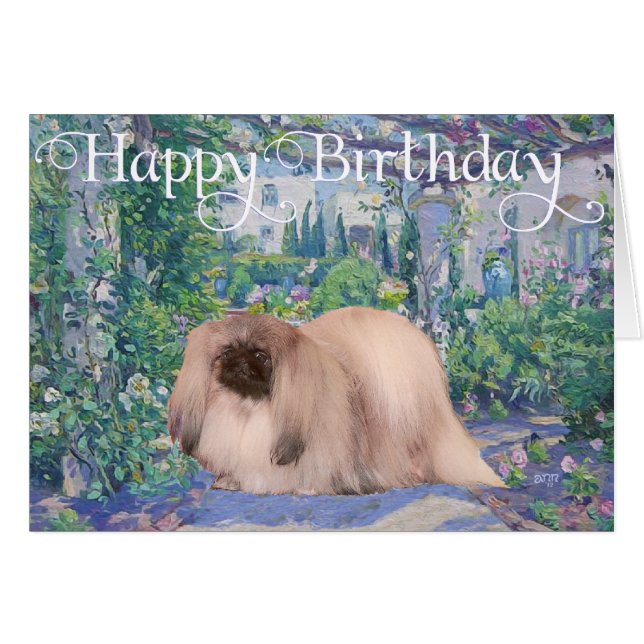 花園の花びら (正面横)