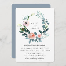 花園の花輪のウェディング