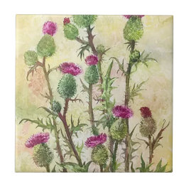 花園の陶芸瓦で タイル