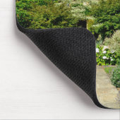 花園のmousepadが付いている英国の家 マウスパッド (コーナー)