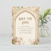 花園インド宮殿の結婚式の写真 セーブザデート (スタンド正面)