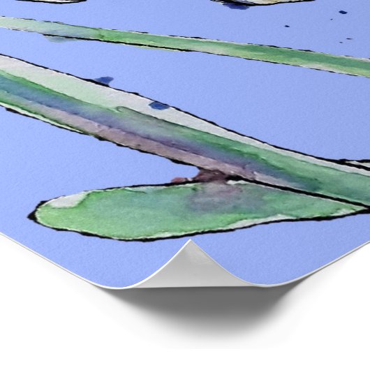 花園ポスター ポスター (角)