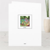 花園マザーズの日 カード (裏面)