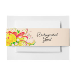 花園特別ゲスト 招待状ベリーバンド