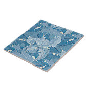 『花園』ウィリアム・モリス文様 タイル (側面)