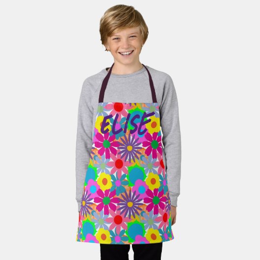 花園 エプロン (着用した状態)