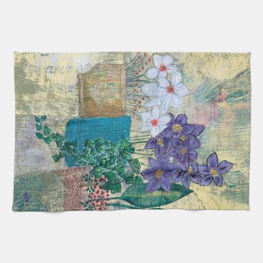 花園 キッチンタオル (横)