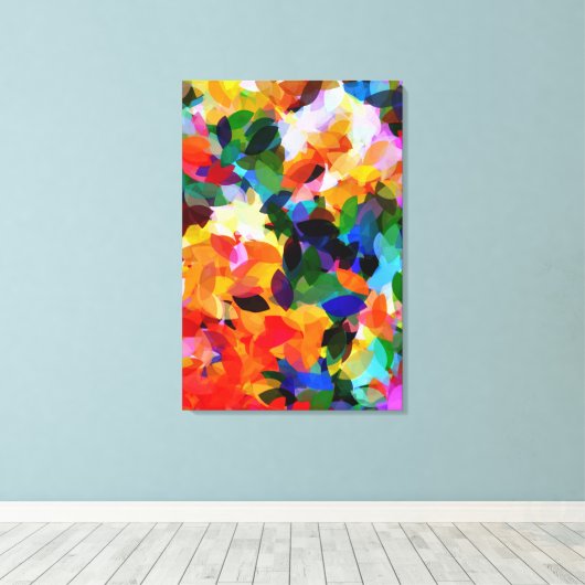 花園 キャンバスプリント (インサイチュ (ウッドフロア))