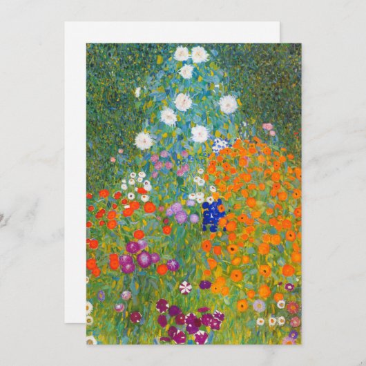 花園 | グスタフ・クリムト (正面/裏面)