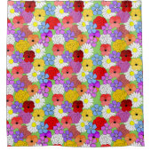 花園 シャワーカーテン (正面)