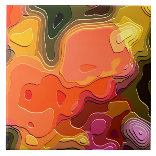 花園 タイル (正面)