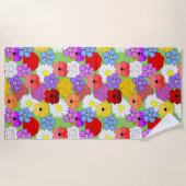 花園 ビーチタオル (正面)