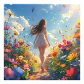 花園 フォトプリント            (正面)