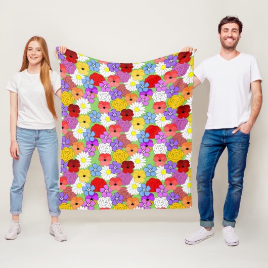 花園 フリースブランケット (インサイチュ)