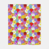 花園 フリースブランケット (正面)