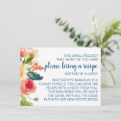 花園 ブライダルシャワーにレシピを投稿しよう エンクロージャーカード (スタンド正面)