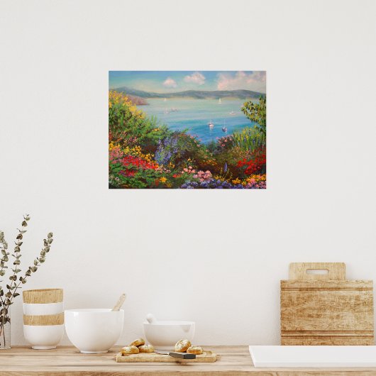 花園。 ポスター (キッチン)