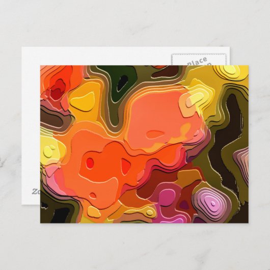 花園 ポストカード (正面/裏面)