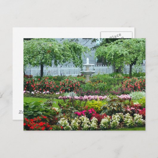 花園 ポストカード (正面/裏面)