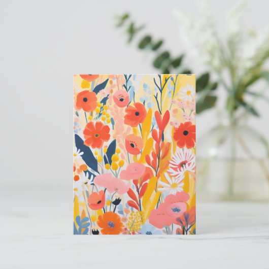 花園 ポストカード (スタンド正面)